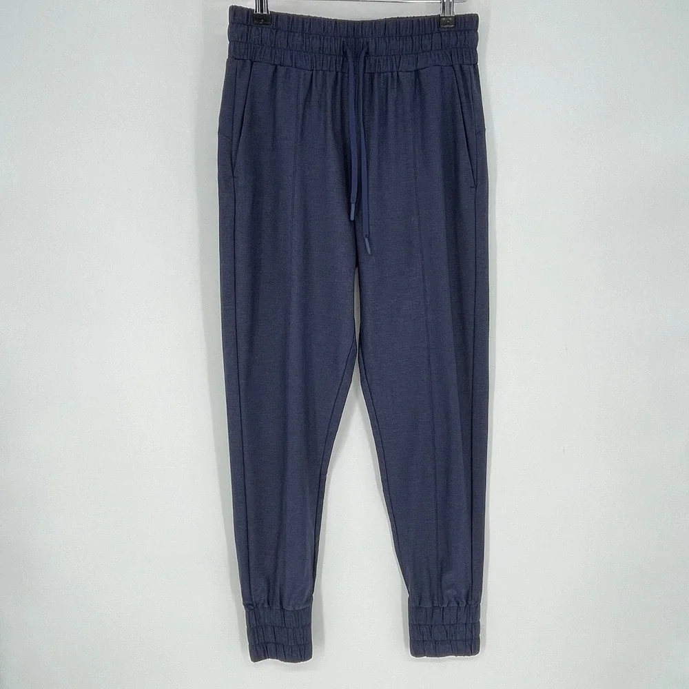 ZYIA Active Perfection Joggers Womens XS Navy Blue Drawstring Athletic Pants